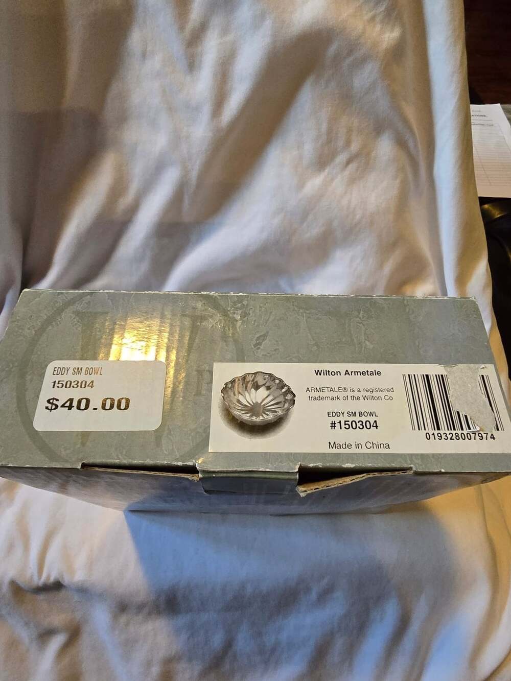Wilton Armetale Eddy Sm Bowl #150304 Metallic Serveware